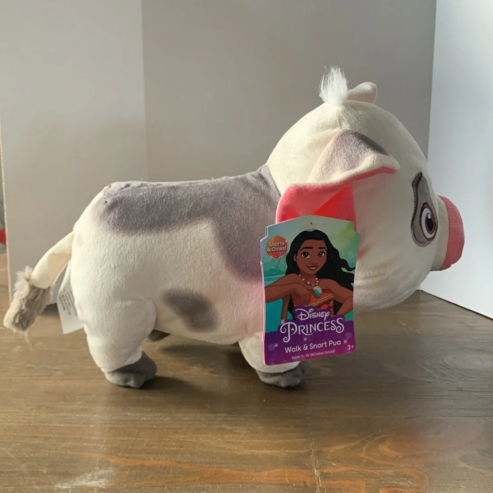 Disney Walk & Snort Pua Pig Plush Disney Moana Friend Motion & Sound New - Picture 6 of 7